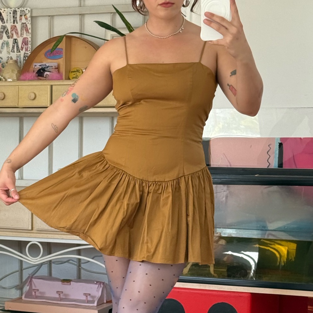 ⋆✿ Maeve by Anthropologie Drop-Waist Mini Dress ✿⋆ - Picture 1 of 7